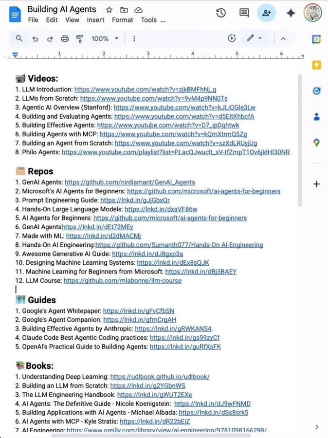 Infographie liste ressources IA